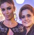 Lívia (Grazi Massafera) e Sophia (Marieta Severo): a concorrência feminina é mais forte do que a ligação afetiva entre mãe e filha.  Foto: Raquel Cunha/TV Globo 