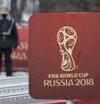 Placa da Copa do Mundo da Rússia é vista perto do Kremlin, em Moscou 29/11/2017 REUTERS/Sergei Karpukhin  Foto: Reuters