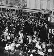 Na Rússia, em 1917, milhares de mulheres foram às ruas contra a fome e a guerra; a greve delas foi o pontapé inicial para a revolução russa e também deu origem ao Dia Internacional da Mulher  Foto: Getty Images / BBC News Brasil
