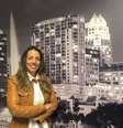 A brasileira Ana Carolina Teixeira, dona de empresa na Flórida -  Foto: Agência Brasil