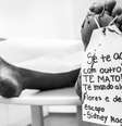 Letra da música "Se te agarro com outro, te mato", de Sidney Magal, ilustrou campanha da prefeitura de São Leopoldo | Foto: Thales Ferreira  Foto: BBC News Brasil