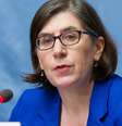 Porta-voz do Escritório dos Direitos Humanos DA ONU, Liz Throssel  Foto: Agência Brasil
