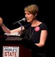 Cynthia Nixon faz discurso em Manhattan
 29/1/2018    REUTERS/Darren Ornitz  Foto: Reuters