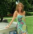 Karen McDougal  posa em evento da Playboy em 1998
  Foto: Reuters