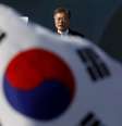 Presidente da Coreia do Sul, Moon Jae-in, em Seul 01/03/2018   REUTERS/Kim Hong-Ji  Foto: Reuters