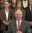 Pedro Pablo Kuczynski anuncia renúncia em vídeo com ministros  Foto: DW / Deutsche Welle
