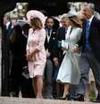 David Matthews (à direita) no casamento de seu filho James com Pippa Middleton  Foto: Reuters