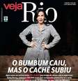 A capa da discórdia: Gretchen se sentiu desrespeitada por matéria de ‘Veja Rio’  Foto: Reprodução/VejaRio 