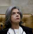 Cármen Lúcia durante sessão do STF  Foto: Reuters