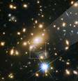 Ícaro foi observada a 9 bilhões de anos-luz da Terra  Foto: NASA/ESA/P. Kelly / BBC News Brasil