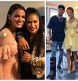 Bruna Marquezine e Neymar Jr. no "The Voice Kids" (Fotos: @simoneses/@claudialeitte/Instagram/Reprodução)  Foto: Elas no Tapete Vermelho