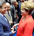Candidatos ao Planalto em 2014, Aécio Neves e Dilma Rousseff devem disputar uma vaga ao Senado por Minas Gerais   Foto: Pedro França / Agência Senado