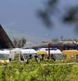 Avião militar que caiu na Argélia  Foto: Reuters