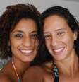 Marielle Franco ao lado da esposa, Mônica Benício  Foto: Agência Brasil