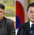 Kim Jong-un e Moon Jae-in: líderes ficarão frente a frente em negociações entre Coreias do Norte e Sul  Foto: Getty Images / BBC News Brasil
