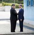 Líderes mundiais reagem após cúpula histórica entre Coreias  Foto: EPA / Ansa - Brasil