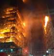 Incêndio em prédio do centro de São Paulo deixa um morto e três pessoas desaparecidas  Foto: Fotos Públicas/ Corpo de Bombeiros São Paulo / Divulgação