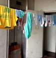 Área interna de um dos quartos da ocupação; em 2015, moradores relataram que pagavam entre R$ 150 a R$ 200 para viver em prédio no Largo do Paissandu  Foto: Felipe Souza / BBC News Brasil
