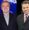 Silvio Santos ganha de Gugu Liberato estátua de cera em tamanho real nesta segunda-feira, dia 07 de maio de 2018  Foto: AGNews, /Divulgação/Record / PurePeople