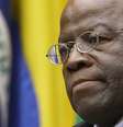 Mesmo sem anunciar candidatura, Joaquim Barbosa chegou a 10% das intenções de voto em pesquisas  Foto: STF / BBC News Brasil