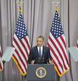 Barack Obama critica decisão de Donald Trump de sair do acordo nuclear com o Irã.  Foto: ANSA / Ansa - Brasil