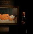 "Nu couché", quadro de Amedeo Modigliani vendido por 157 milhões de dólares em leilão em NY 24/04/2018 REUTERS/Venus Wu  Foto: Reuters