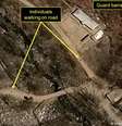 Imagens seriam primeiras provas do desmantelamento do centro de testes nucleares   Foto: DW / Deutsche Welle