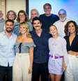 Elenco, diretores e autores reunidos para celebrar o retorno da novela 'Belíssima' à grade global  Foto: Divulgação, TV Globo / PurePeople