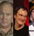 Alguns membros da Mensa: da esquerda para a direita, Isaac Asimov, Norman Schwarzkopf, Quentin Tarantino e Jimmy Savile.  Foto: BBC News Brasil