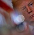 Trump durante jantar em Washington
 21/5/2018   REUTERS/Carlos Barria   Foto: Reuters