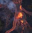 Lava de vulcão no Havaí chega ao oceano e gera nuvem tóxica  Foto: ANSA / Ansa - Brasil
