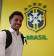 Marquinhos é o primeiro convocado de Tite a se apresentar na Granja Comary, em Teresópolis  Foto: Lucas Figueiredo/CBF / Divulgação