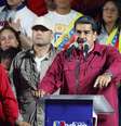 Em seu discurso após a reeleição, Maduro voltou a defender o sistema de 'carnês da pátria'.   Foto: Reuters