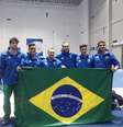Brasil conquistou três medalhas com a ginástica nos Jogos Sul-Americanos  Foto: Confederação Brasileira de Ginástica / Divulgação