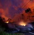Gases de lava do vulcão Kilauea cruza rodovia de Pahoa, no Havaí 28/05/2018 REUTERS/Marco Garcia  Foto: Reuters