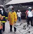 Centenas de funcionários de equipes de resgate foram acionados após erupção  Foto: DW / Deutsche Welle