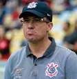 O técnico do Corinthians, Osmar Loss  Foto: Thiago Ribeiro/Agif / Gazeta Press
