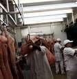 Funcionário carrega pedaço de carne em açougue em São Paulo
27/06/2017
REUTERS/Nacho Doce   Foto: Reuters