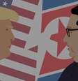 O encontro entre Trump e Kim Jong-un está marcado ocorrer nesta terça-feira em Cingapura  Foto: BBC News Brasil