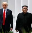 Presidente dos EUA, Donald Trump, e o líder norte-coreano, Kim Jong-Un 12/06/2018 REUTERS/Jonathan Ernst  Foto: Reuters