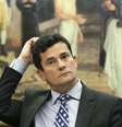 O juiz federal Sérgio Moro, que aceitou convite de Bolsonaro para ser ministro  Foto: Marcelo Camargo / Agência Brasil