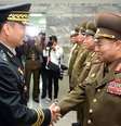 Encontro militar entre as Coreias do Norte e do Sul, em Panmunjom  Foto: EPA / Ansa - Brasil