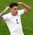 Giménez comemora gol 15/6/2018  REUTERS/Darren Staples  Foto: Reuters