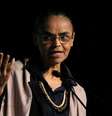 Pré-candidata da Rede à Presidência, Marina Silva, participa de evento com presidenciáveis em São Paulo  Foto: Paulo Whitaker / Reuters