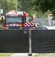 Caminhão dos bombeiros em local de atropelamento em Landgraaf, na Holanda 18/06/2018 REUTERS/Thilo Schmuelgen  Foto: Reuters