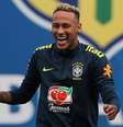 Neymar durante treino da Seleção em 19 de junho de 2018  Foto: Buda Mendes/Getty Images / Getty Images