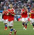 Com duas vitórias contundentes, Rússia é a maior surpresa da Copa até aqui  Foto: EPA / Ansa - Brasil