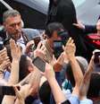 Recep Tayyip Erdogan após votar em eleições na Turquia  Foto: EPA / Ansa - Brasil