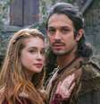 Amália (Marina Ruy Barbosa) e Afonso (Rômulo Estrela): lindos, apaixonados e chorões  Foto: Rafael Campos/TV Globo / Divulgação