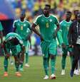 Seleção de Senegal foi a última eliminada entre os africanos, que caíram na fase de grupos na Rússia  Foto: Michael Steele / Getty Images